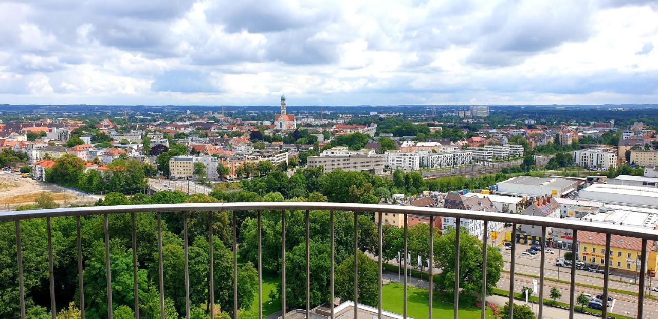 Suite-Xxi City View Hotelturm Аугсбург Екстер'єр фото