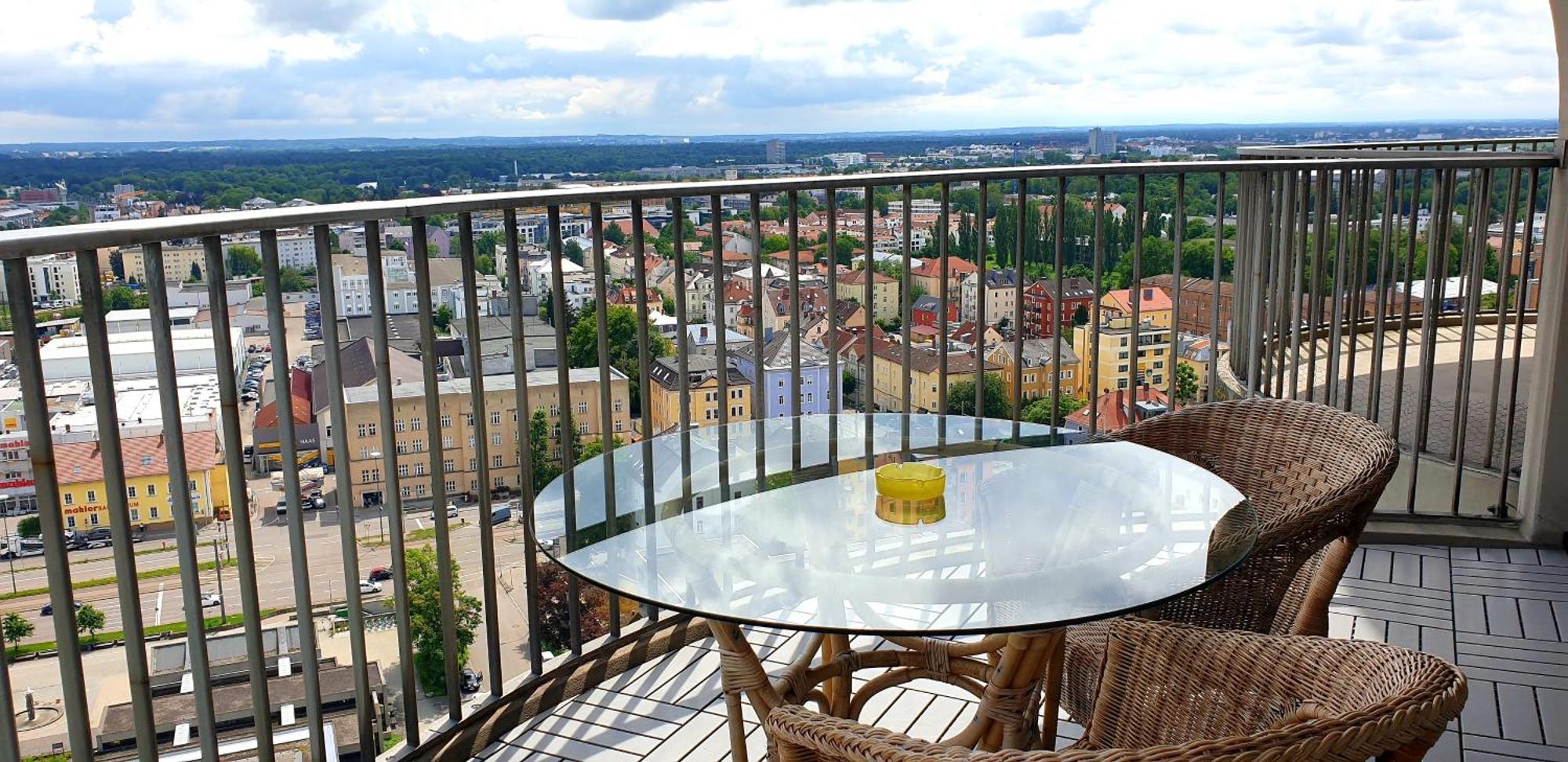 Suite-Xxi City View Hotelturm Аугсбург Екстер'єр фото