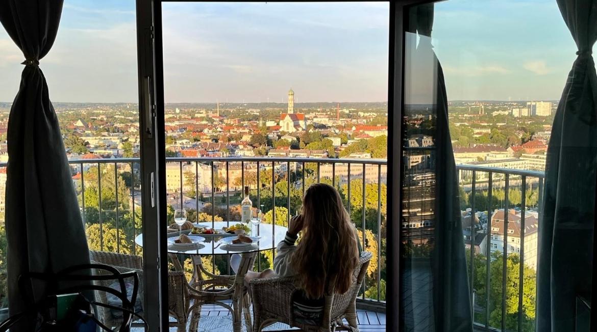Suite-Xxi City View Hotelturm Аугсбург Екстер'єр фото