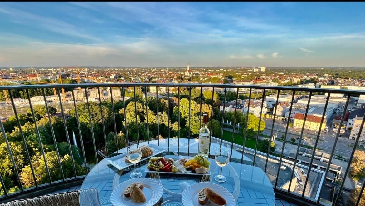 Suite-Xxi City View Hotelturm Аугсбург Екстер'єр фото